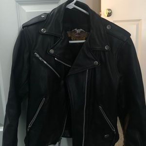 Women's Harley Davidson Leather riding jacket